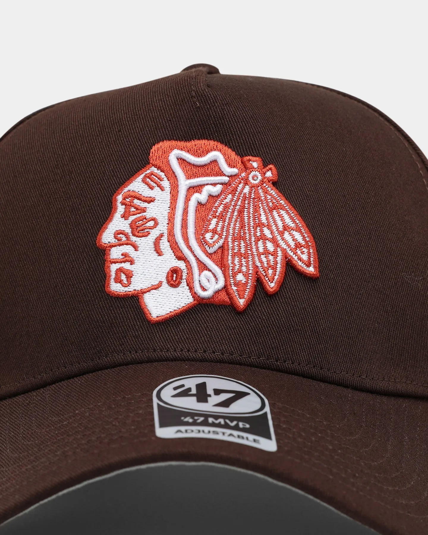 47 Brand Chicago Blackhawks MVP DT Snapback Brown/Caramel