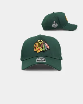 47 Brand Chicago Blackhawks MVP DT Snapback Dark Green