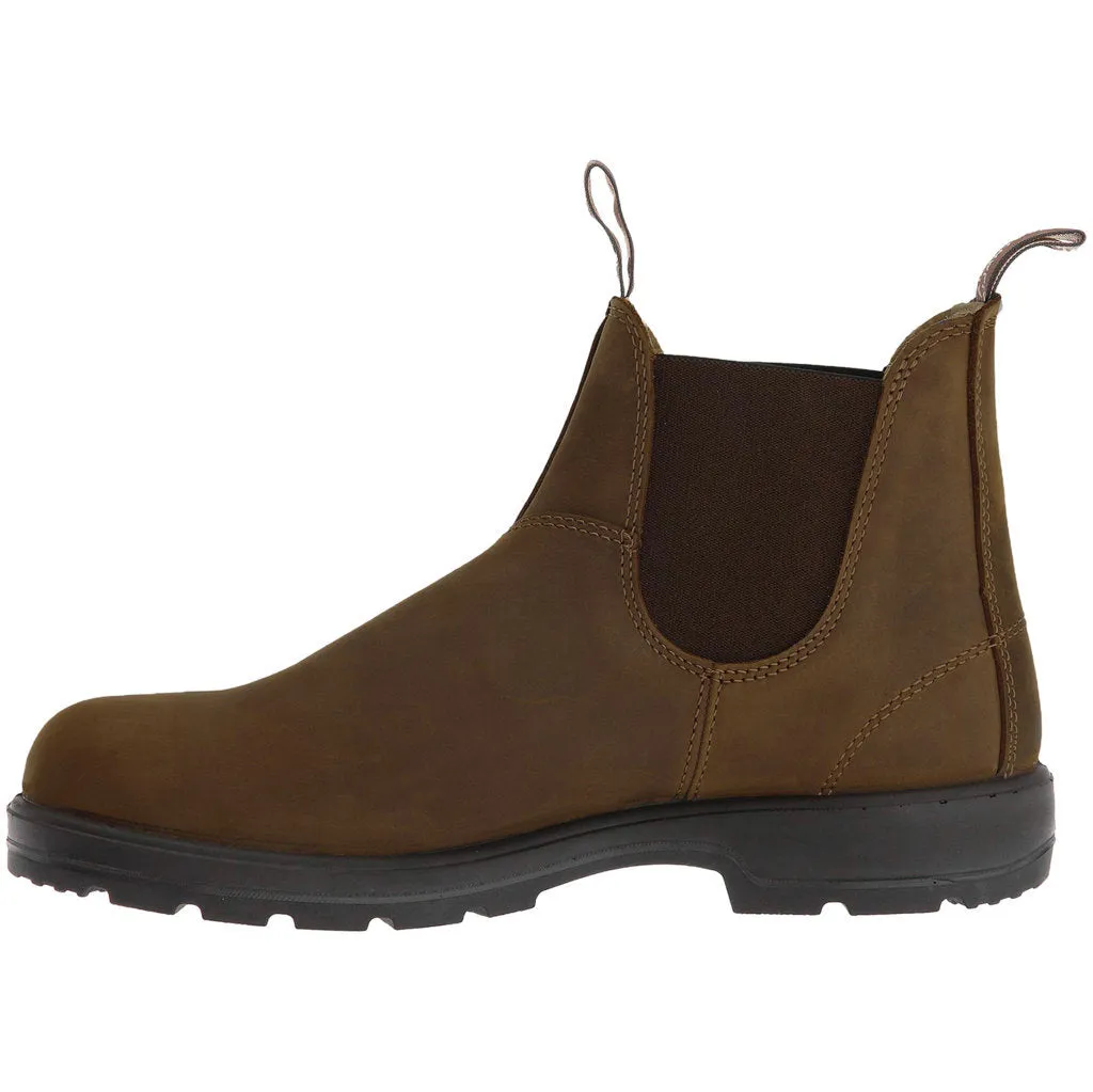 562 Water-Resistant Leather Unisex Chelsea Boots