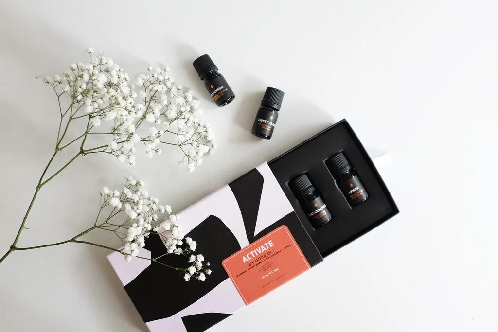 Activate Essential Oil Gift Set design by Way of Will