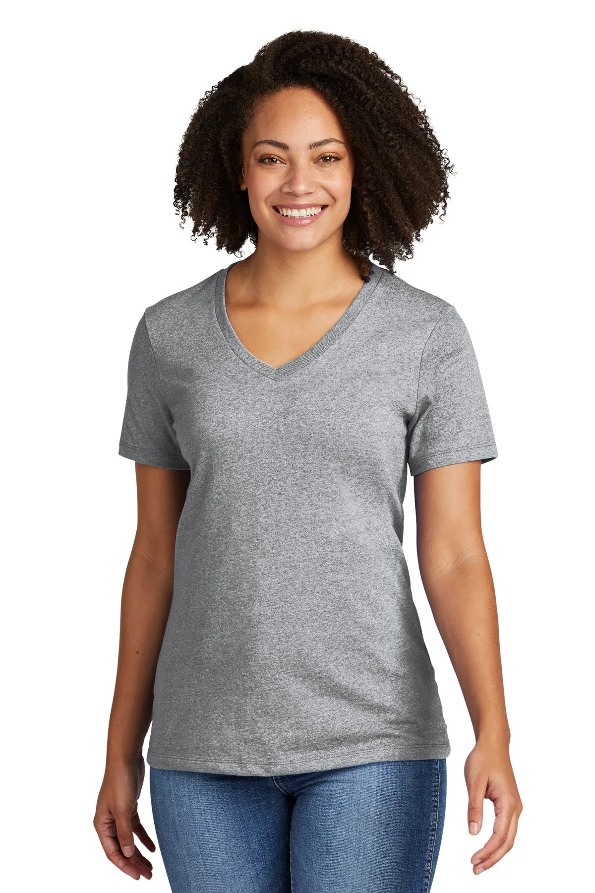 Allmade Women's Recycled Blend V-Neck Tee