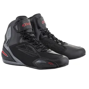 Alpinestars Faster 3 Drystar Short Boots - Black /Grey / Red