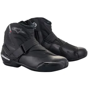 Alpinestars SMX-1 R V2 Short Riding Boots - Black