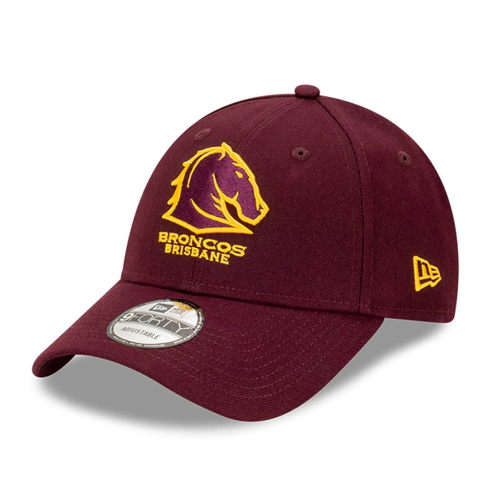 Brisbane Broncos Official 2024 Las Vegas 9FORTY Cap NRL Snapback Adjustable By New Era