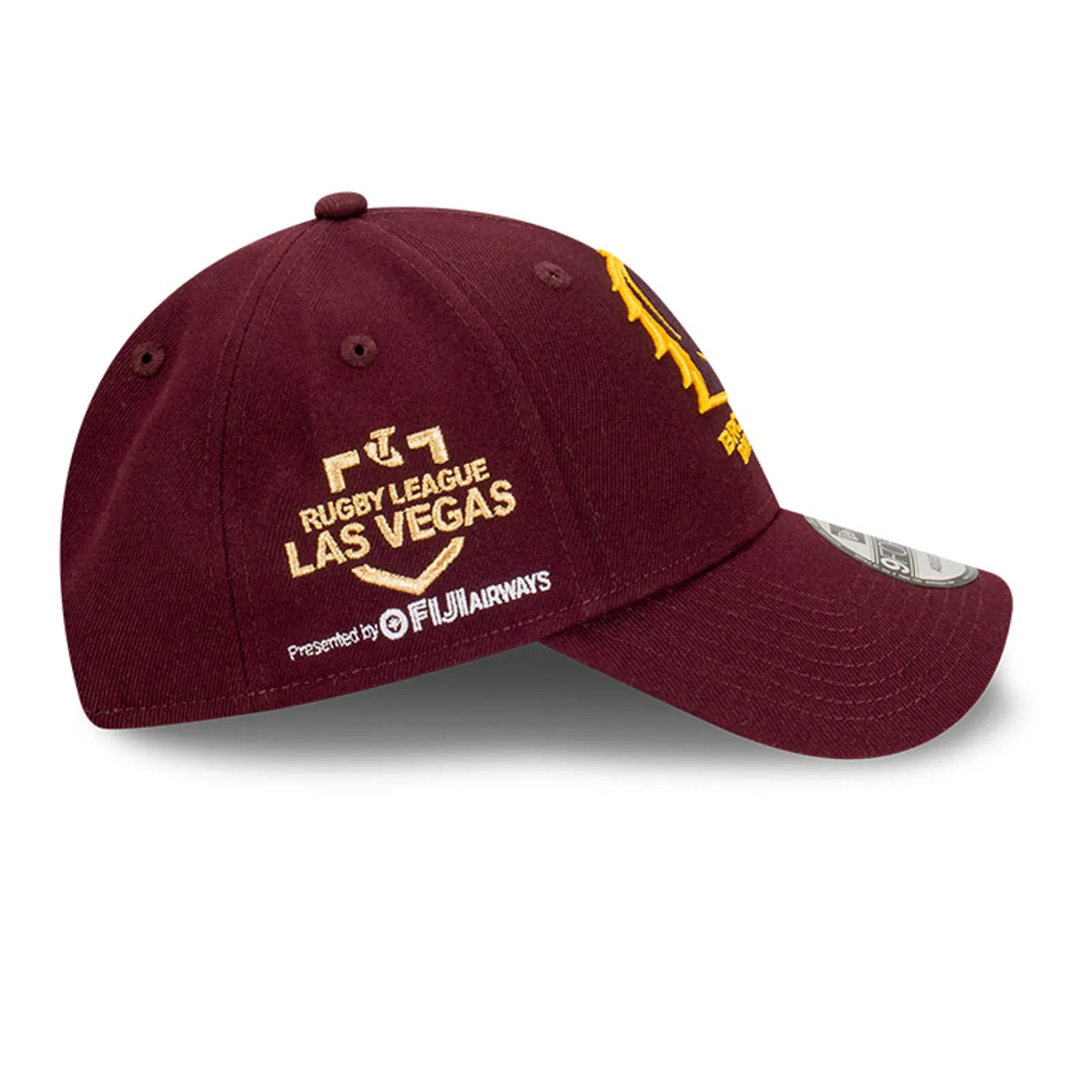 Brisbane Broncos Official 2024 Las Vegas 9FORTY Cap NRL Snapback Adjustable By New Era