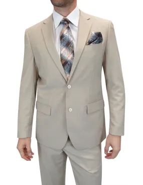 CELINI 2 PC TAN TAILORED SUIT