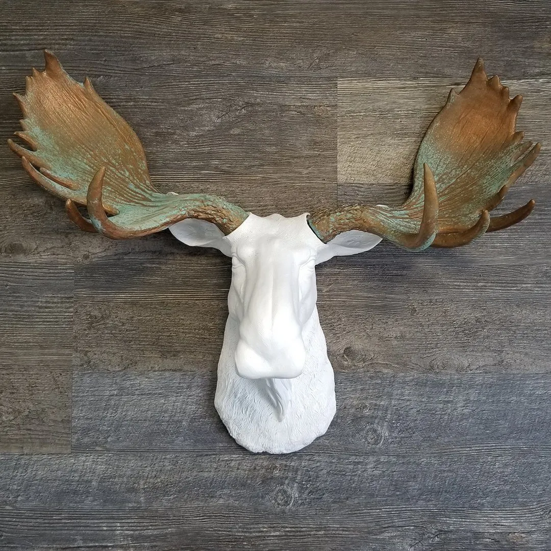 Faux Moose Wall Hanging