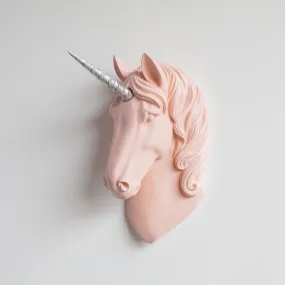 Faux Unicorn Wall Plaque