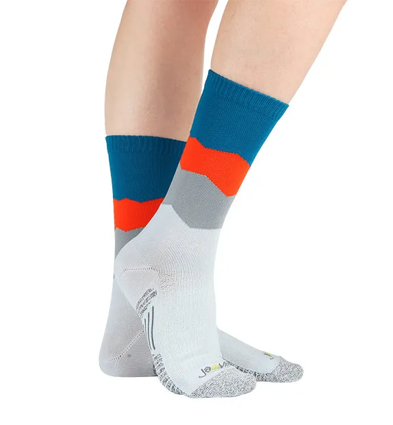 Grip Performance Compression Crew Socks - Solids