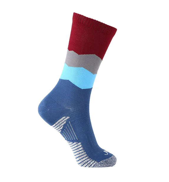 Grip Performance Compression Crew Socks - Solids