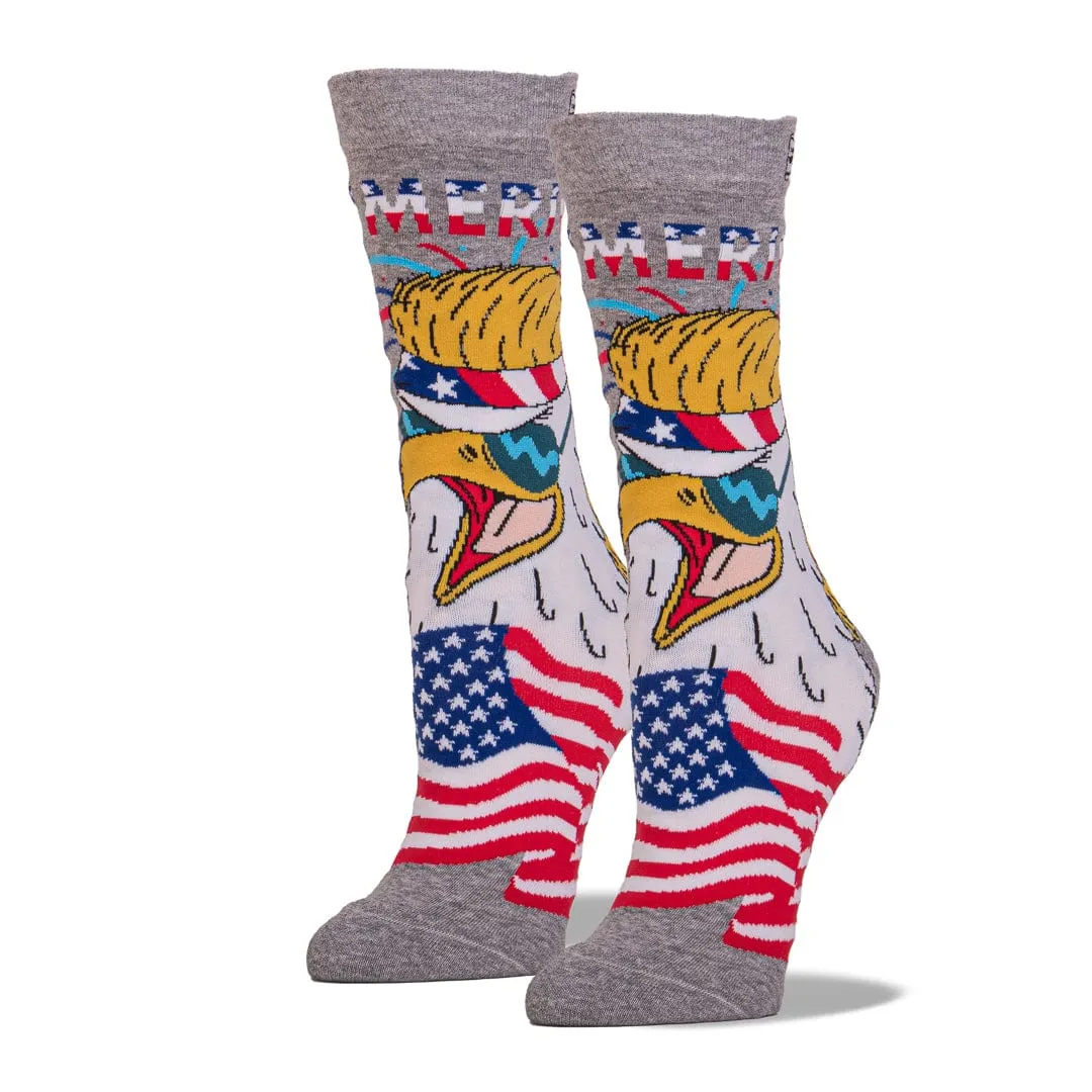 'Merica Crew Sock