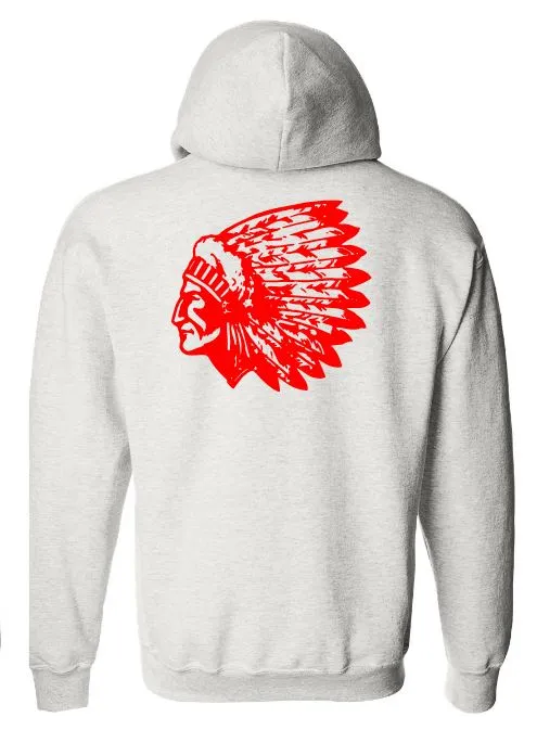 NEW - Saugus Sachem ASH GRAY Hoodie - Adult Sizes