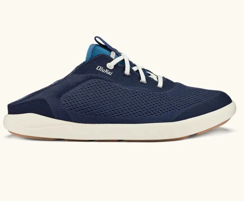 OLUKAI MOKU PAE SLIP ON TRENCH BLUE