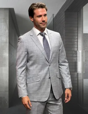 PRITCHARD 2 PC GRAY MODERN FIT SUIT