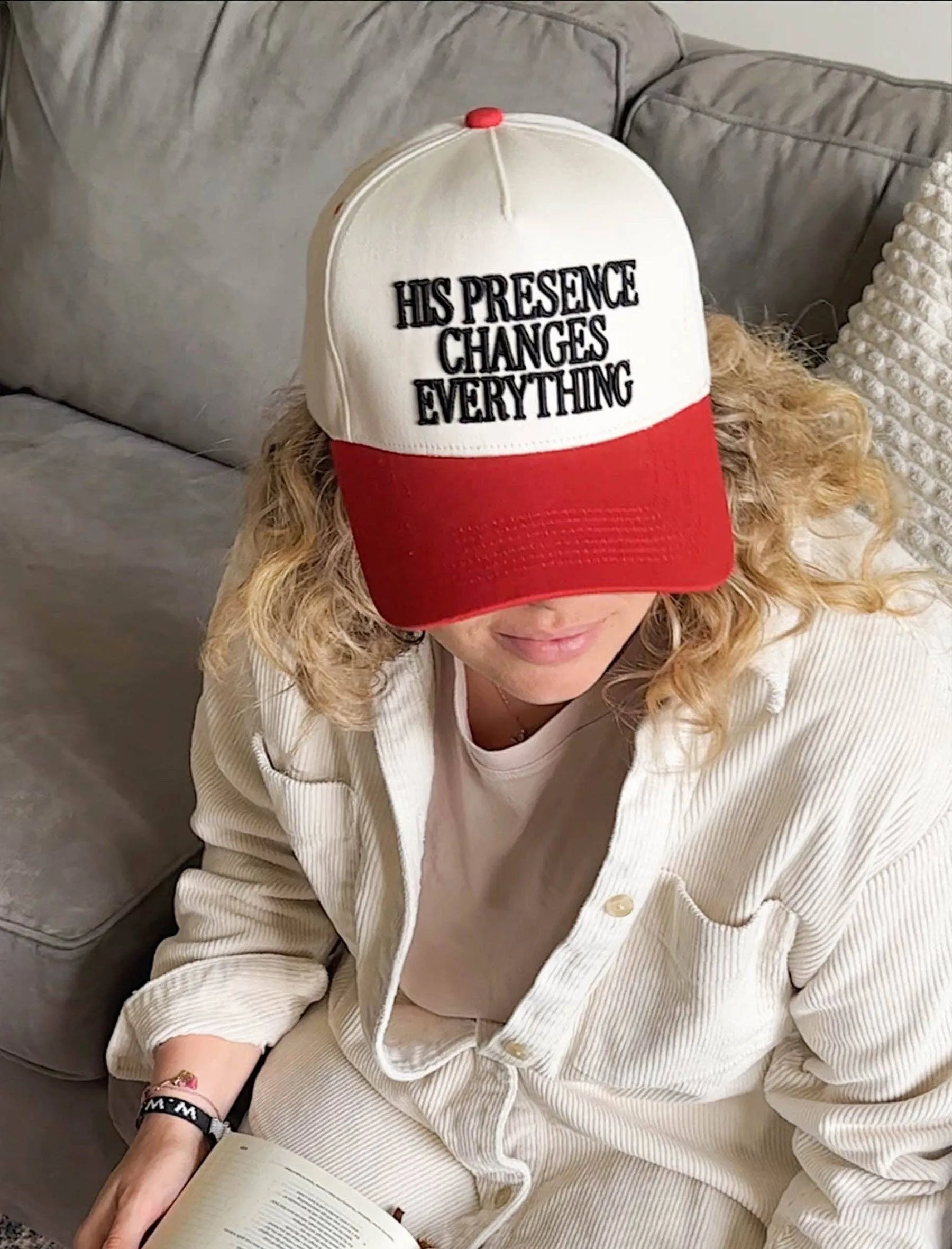 "His Presence Changes Everything" Hat