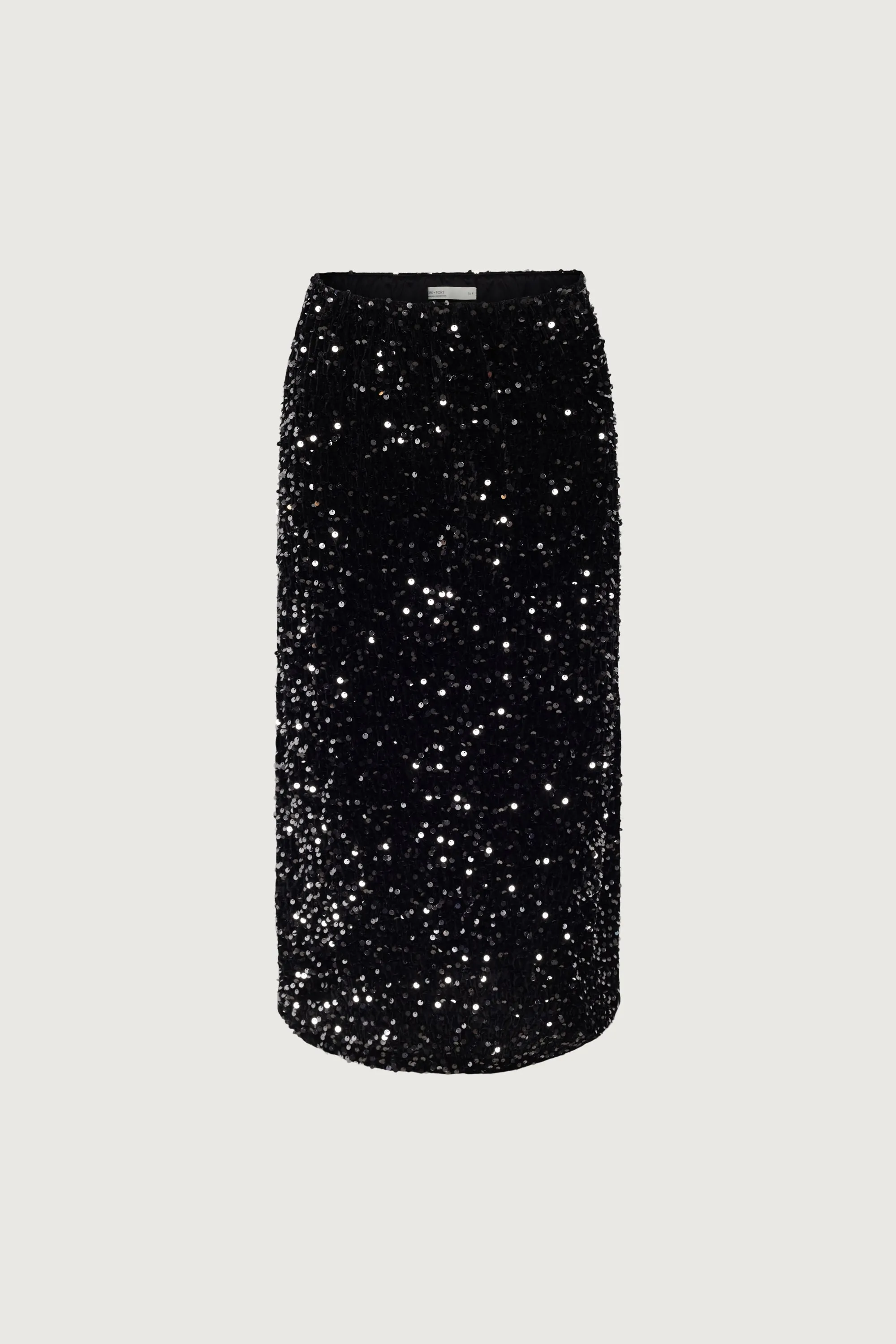 SEQUIN MIDI SKIRT