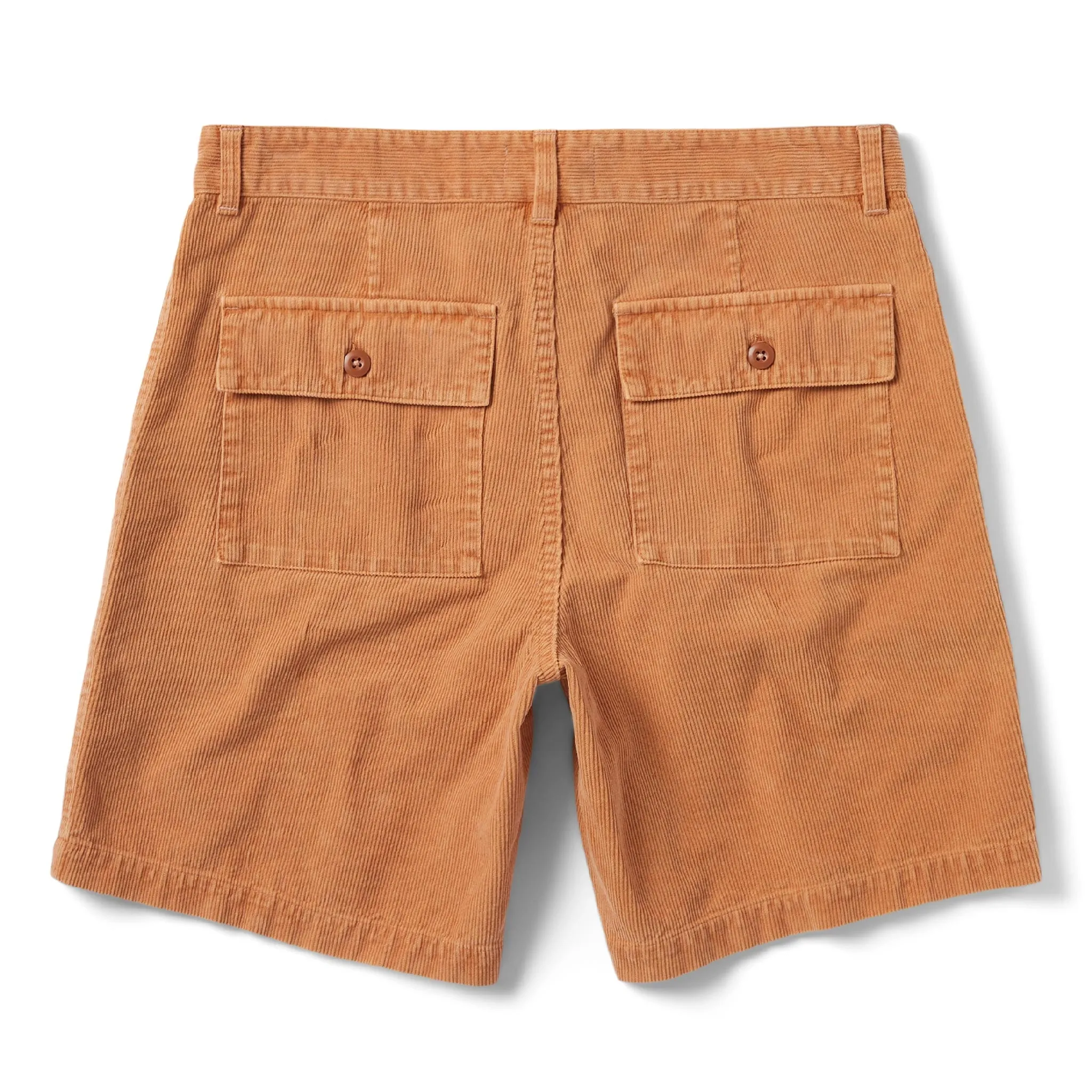 The Trail Short in Apricot Micro Cord