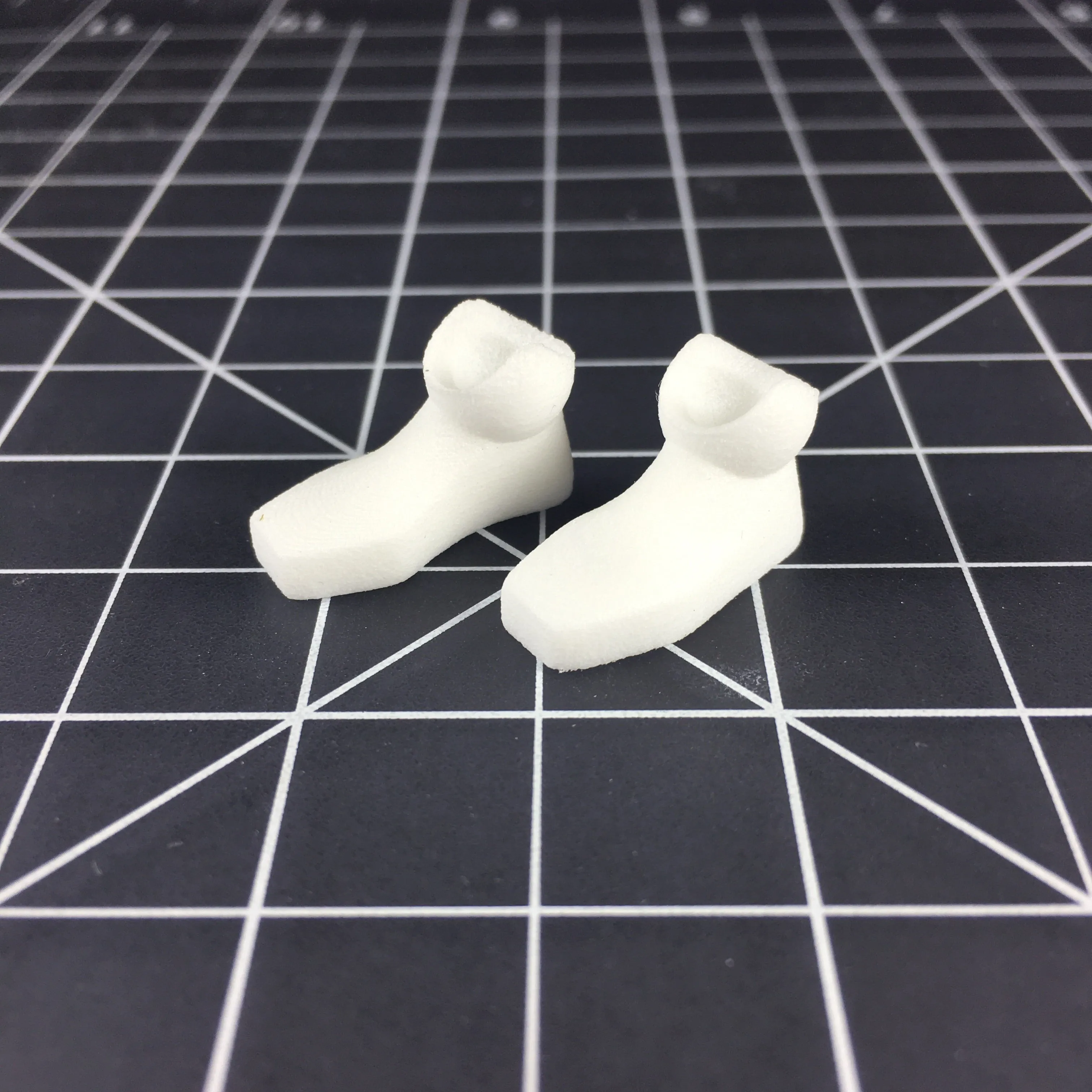 Thin human foot set for ModiBot